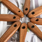 Wooden spoon, ladle, and rice colander from Woody&