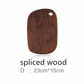 Black Walnut chopping board by WoodyKitchenware, showcasing a natural, smooth wooden surface perfect for kitchen prep.