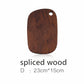 Black Walnut chopping board by WoodyKitchenware, showcasing a natural, smooth wooden surface perfect for kitchen prep.