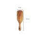 WoodyKitchenware Acacia long-handled spatula set with premium wooden mixing and cooking utensils, displayed together.