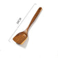 Wooden spatula by WoodyKitchenware, teak stir-fry sword made of solid timber for kitchen cooking and stir-fry preparation.