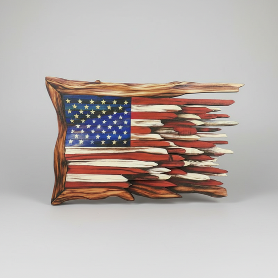 3D wooden pendant ornament by WoodyKitchenware, featuring a layered carved wood design for keepsake display.