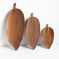 Wooden saucer fruit tray by WoodyKitchenware with natural wood grain, perfect for elegant dining and serving fresh fruit.