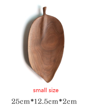 Wooden saucer fruit tray by WoodyKitchenware featuring natural wood grain and smooth finish for elegant dining presentation.