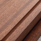 Rustic wooden steak and pizza board by WoodyKitchenware with sauce trough, perfect for serving meats and pizzas in a versatile dining setting.