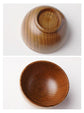 Retro Japanese-style wooden tableware by WoodyKitchenware, featuring a 13cm natural wood finish for elegant dining.