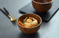 Retro Japanese style wooden tableware by WoodyKitchenware, featuring a 13cm natural wood finish for elegant dining.