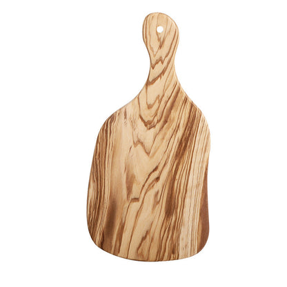 Olive wood cutting board by WoodyKitchenware, featuring natural wood grain and sturdy surface for kitchen prep.