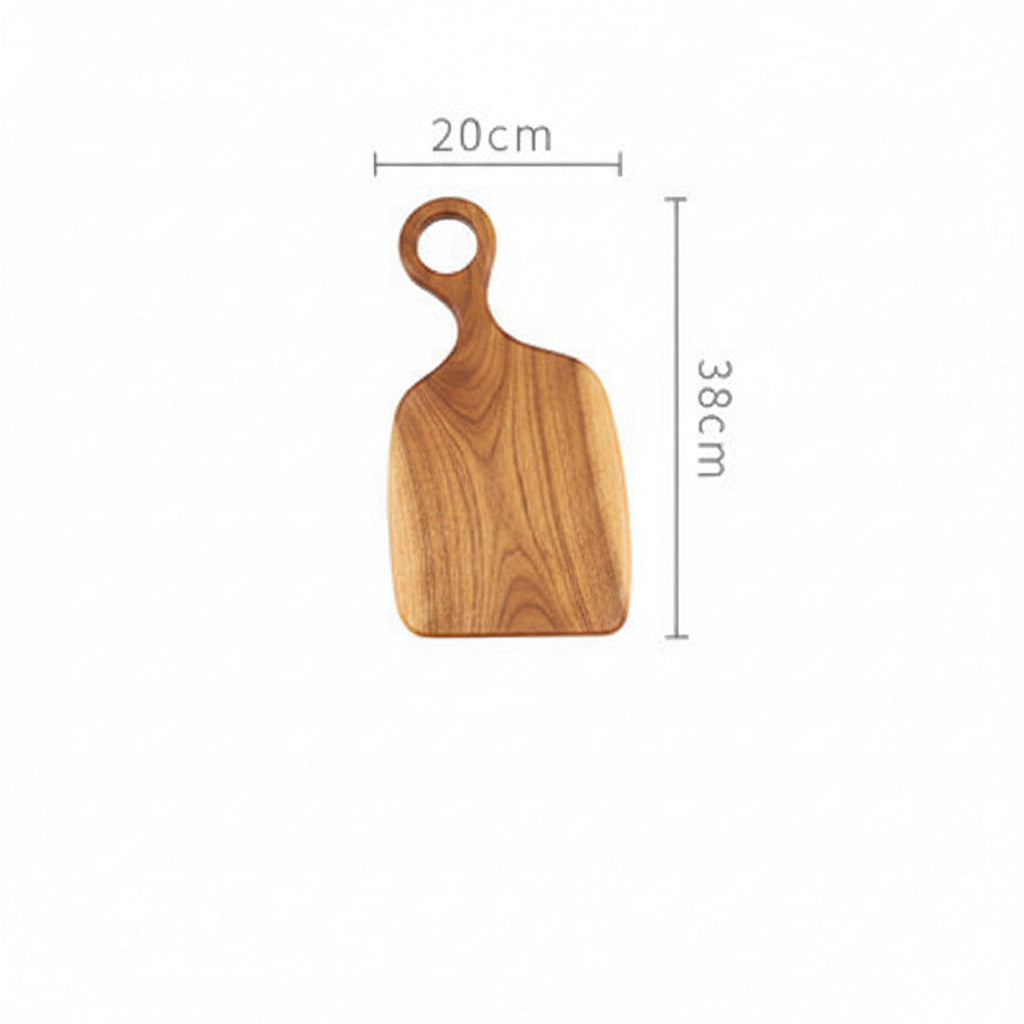 Black walnut cutting board by WoodyKitchenware, elegant and durable wood surface ideal for chopping and food prep.