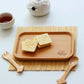 Handcrafted wooden fish-shaped dish tray by WoodyKitchenware, perfect for coastal-inspired table decor and serving.